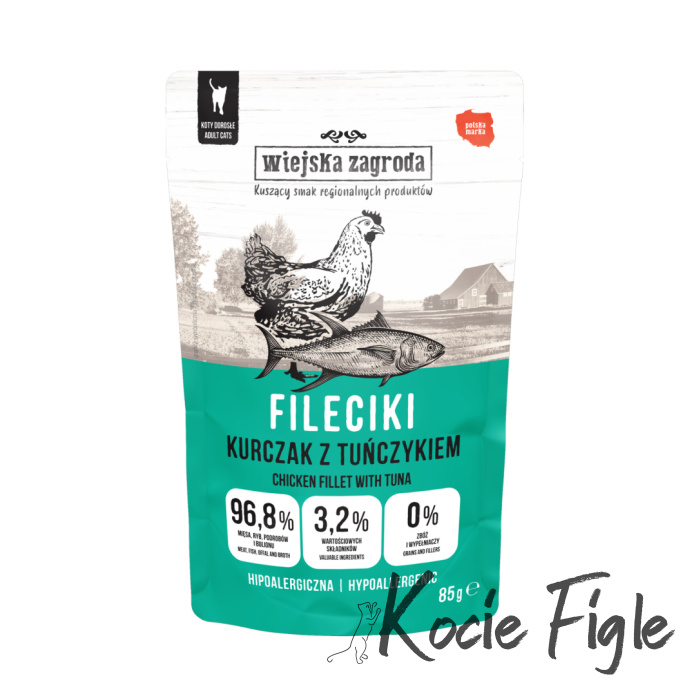 WOW Cat Kawałki wołowiny w sosie 85g